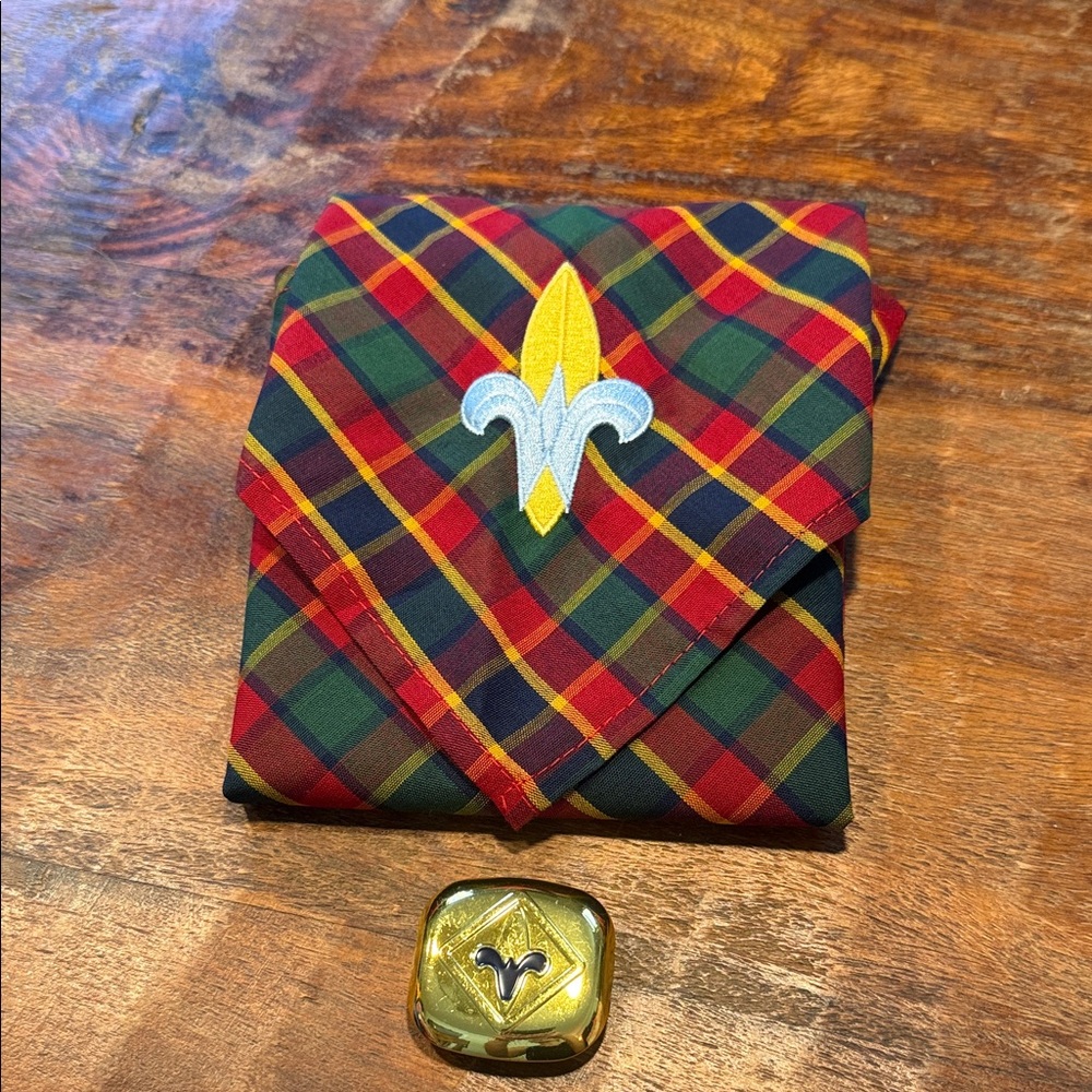 Webelo Boy Scouts Kids Handkerchief and neck tie